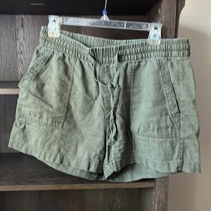 Navy green shorts